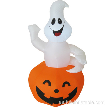 Fantasma inflable de Halloween en calabaza para decoración